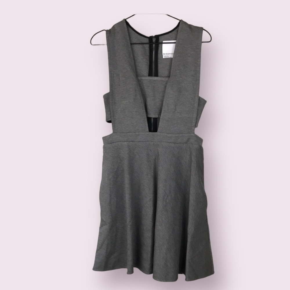 Prose & Poetry deep v bandeau dress